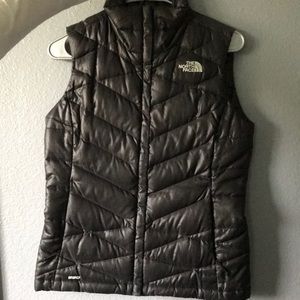 The North Face Black Quilted Vest